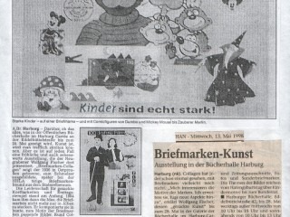 Harburger Rundschau [Mai 1998] – Komposition gezackter Kostbarkeiten